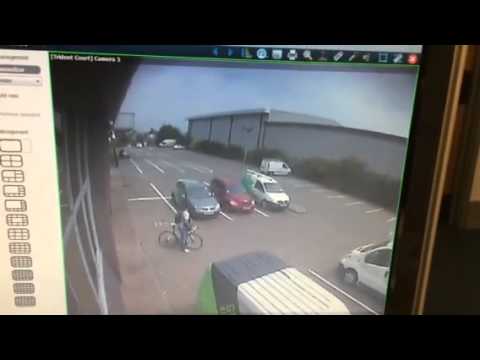 cctv of chrissie wellington's bike being stolen
