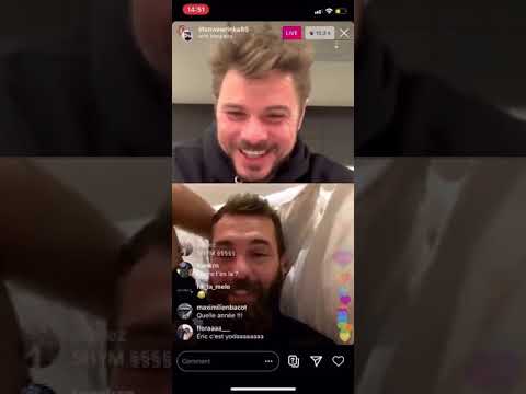 Instagram Live met Stan Wawrinka en Benoit Paire: Seks voor de wedstrijd