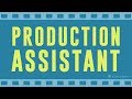 Production Assistant Duties Every PA Should Know #production assistant