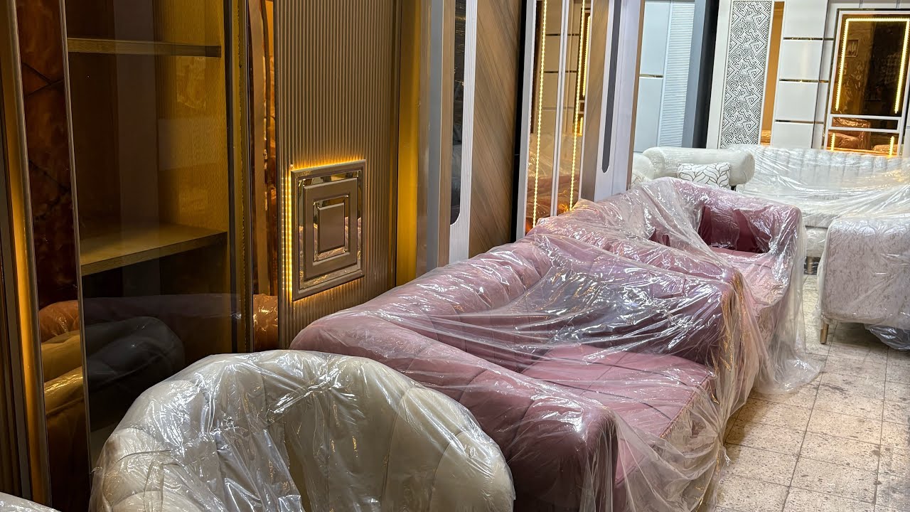 ٧ ونص 😱ركنه خمسه متر ✨وغرفة أطفال كامله 🤷‍♀️وسفرة ٦ كراسى اكريلك ٨ونص👏و٢٥ فرش غرفتين ✨