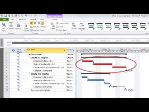 Microsoft Project Tutorial - Understanding the Critical Path