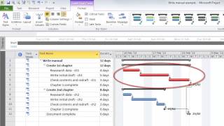 Microsoft Project Tutorial - Understanding the Critical Path screenshot 3