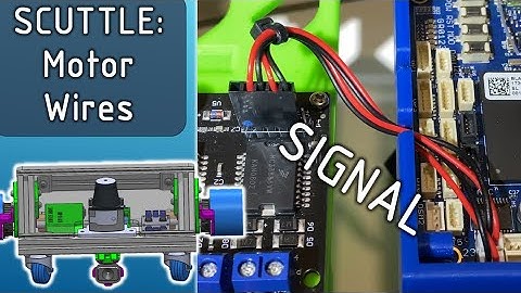 SCUTTLE Robot - Build Motor Driver Signal Wires JST-ZH Macro View for Beagle