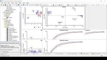 Interpreting a PCA model