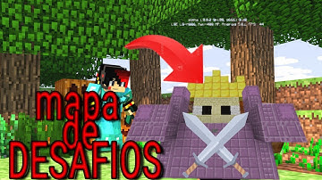 Mapa de desafios do shulker boss para mcpe 1.0.0 !