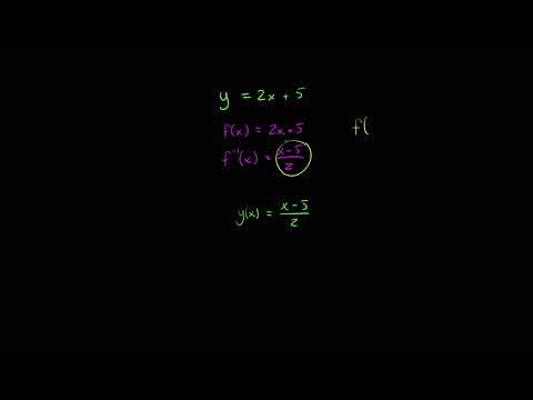 Video: Har alle lineære funksjoner inverser?