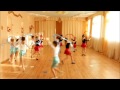 спортивный танец в детском саду "Огонь и вода"