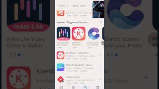 how to editing app in mobile Play Store