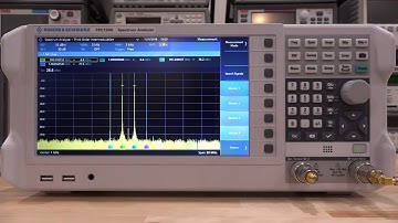 TSP #121 - Rohde & Schwarz FPC1500 5kHz - 3GHz Spectrum Analyzer Review, Teardown & Experiments
