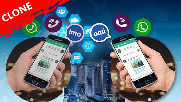 How to create two different accounts/apps  (whatsapp/viber/meessenger...) in same smart phone