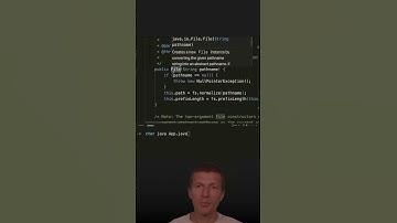 Java Basics: What is a Constructor? #java #shorts