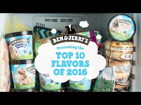 These Were the Top 10 Ben &amp; Jerry's Flavors in 2016