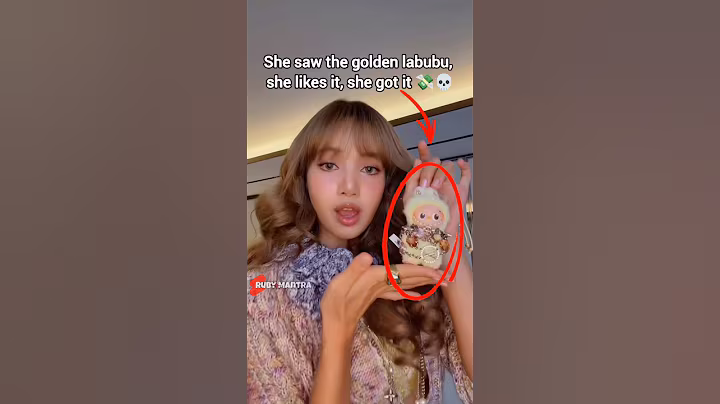 Lisa doing TikTok trends now🤯💀?! #blackpink #lisa #shorts #fyp #viral #music #kpop #trending #labubu