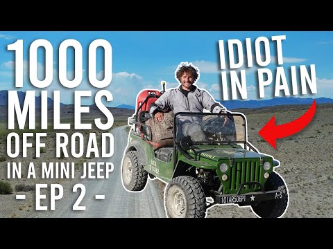 Journeys Off Road - Will the mini jeep make it to Moab? Ep2: The journey begins