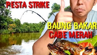 STRIKE BERTUBI - TUBI LANGSUNG DIBAKAR || IKAN BAUNG