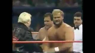 The Brain Busters W/ Bobby The Brain Heenan WWF Debut vs Emery & Angel (WWF Superstars 10/22/88)
