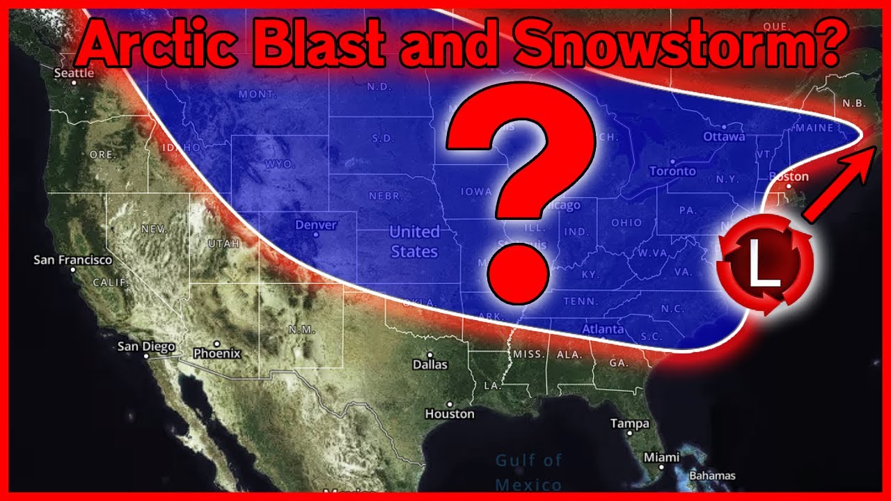 BIG Weather Pattern CHANGE - Snowstorm, Arctic Cold Blasts, and more ...