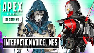 *NEW* Breaching Portal Interaction Voicelines - Apex Legends Season 21