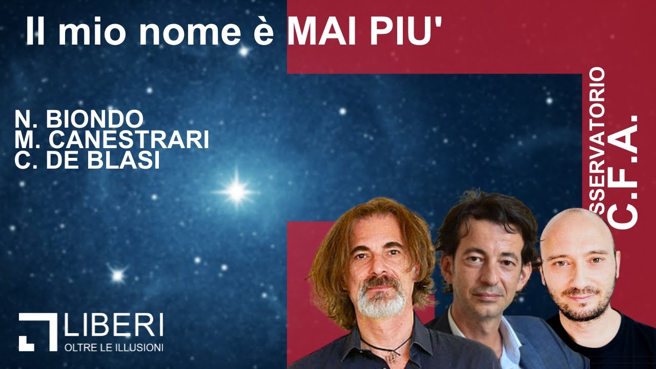 Il mio nome è Mai Più YouTube Il mio nome è Mai Più YouTube