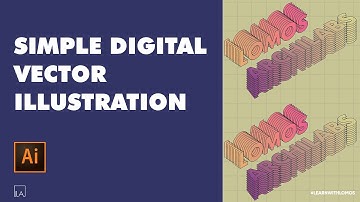 3D Isometric Typography
