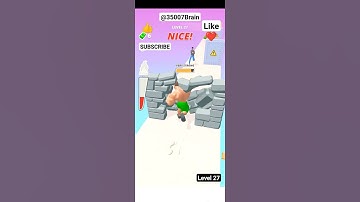 💪 muscle rush game level 027 🤛🧟‍♂️🏃#fungame #musclerush #viralgames #mobilegame