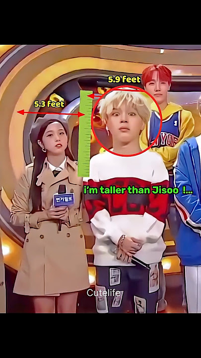 jimin taking care if jisoo.  #bts #blackpink