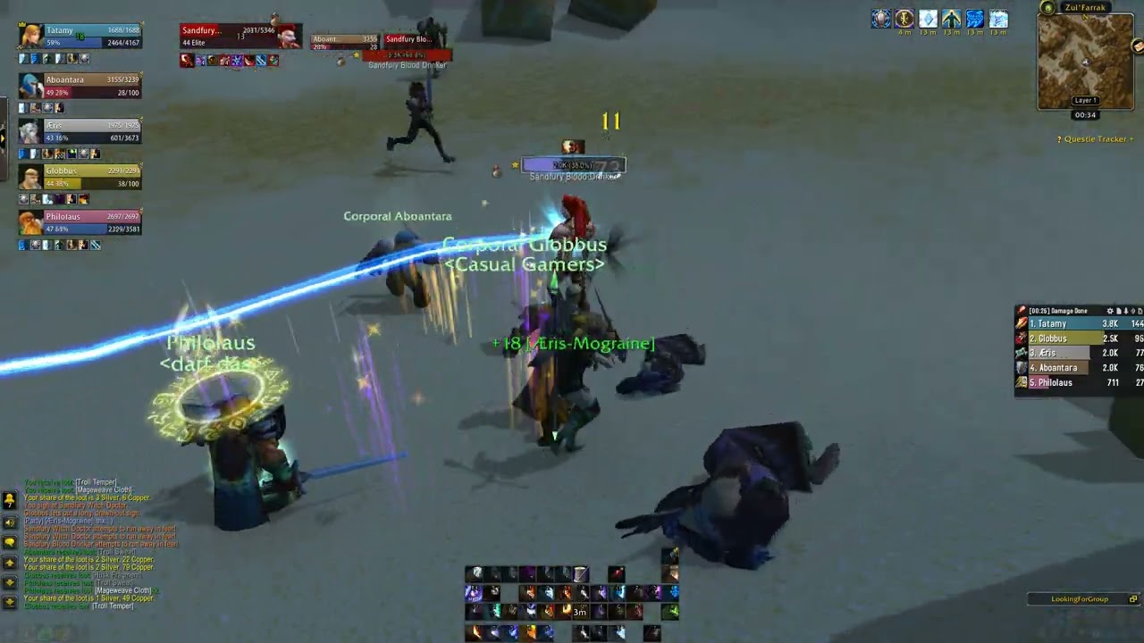 World Of Warcraft - Classic Era Dungeon Zul Farak Mage