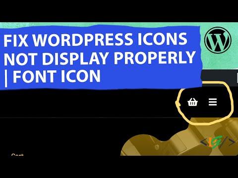 So beheben Sie nicht angezeigte Icons in WordPress | Fehlende oder defekte Icons | Font Awesome I...