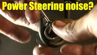 How to investigate and fix power steering pump noise
