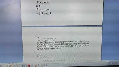 Write the RC4 logic in Java, BE 8TH SEM CSE , NS LAB