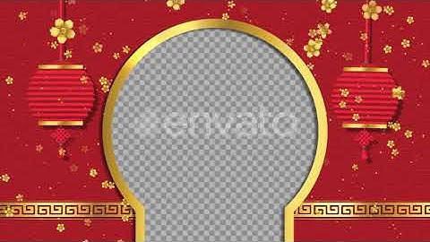 Chinese New Year Frame 02 Hd | Motion Graphics - Envato elements