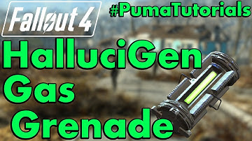 FALLOUT 4: Unique Weapons Guide - How to get the Hallucigen Gas Grenade #PumaTutorials