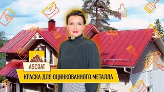 Чем покрасить оцинковку?