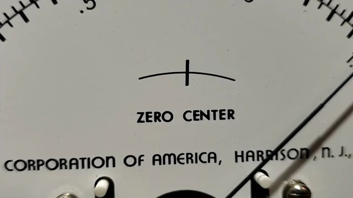 Rebalancing a Meter from an RCA Senior VoltOhmyst WV-98C