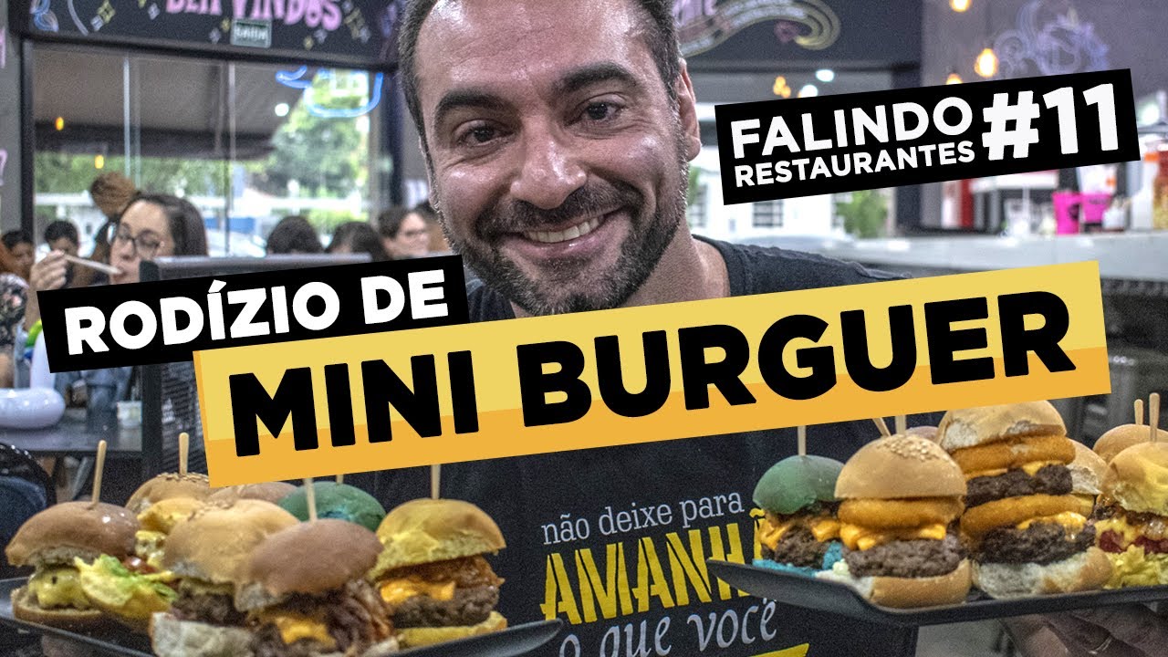 ALERTA MÁXIMO NESSA DICA GALERA!! ( rodízio de pastéis, mini hambúrgu