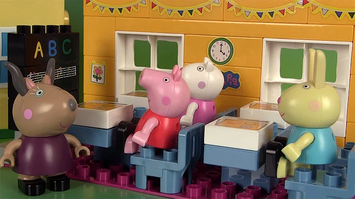 Peppa Pig Salle de Classe Ecole Jeu de constructio...