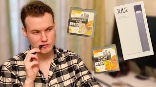 Обзор на JUUL!!! Пробую Джул с картриджами от ARQ TOBACCO.