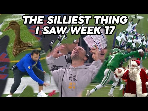 Kenny Picket Comedy, Hilarious Unnecessary Roughness and More Silliness from Week 17 NFL