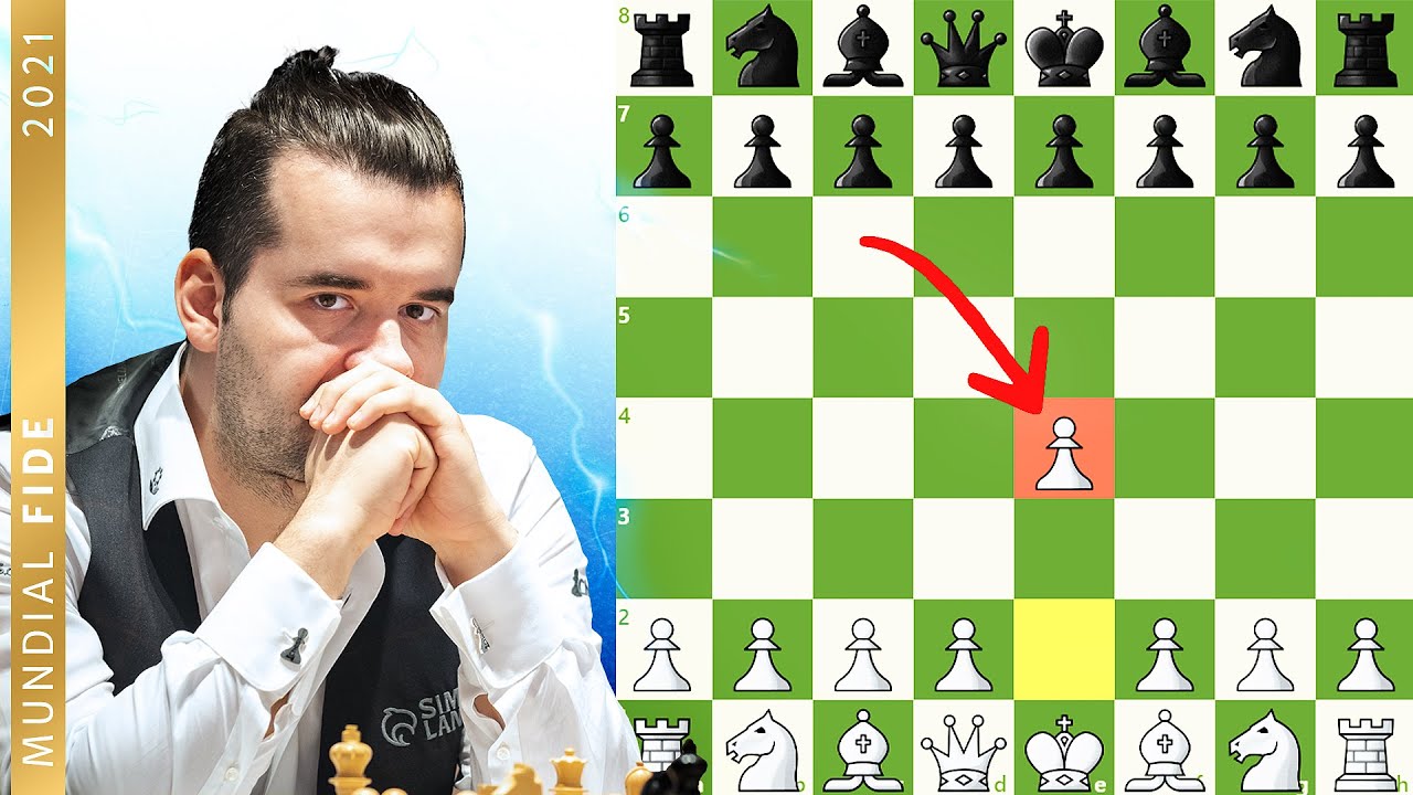 O RUSSO ARRISCOU HOJE?? Magnus Carlsen Vs Nepomniachtchi - Rodada 7 
