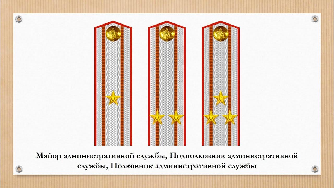 Погоны медицинской службы образца 1943