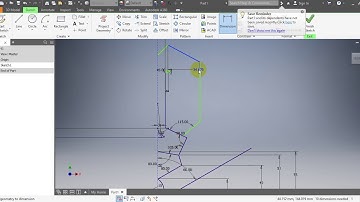[Autodesk Inventor] 2D Sketch exercise 2 - Bài tập vẽ sư tử
