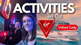 Valiant Lady Activities 🚢 Virgin Voyages Cruise Things To Do, Shows + Accessibility Review Vlog 2025