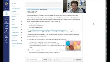 Research Methods Discussion #7 Video Instructions | Psyched with Setmire