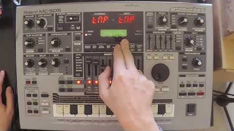 Roland MC-505 Tutorial Part 4 - The Sequencer