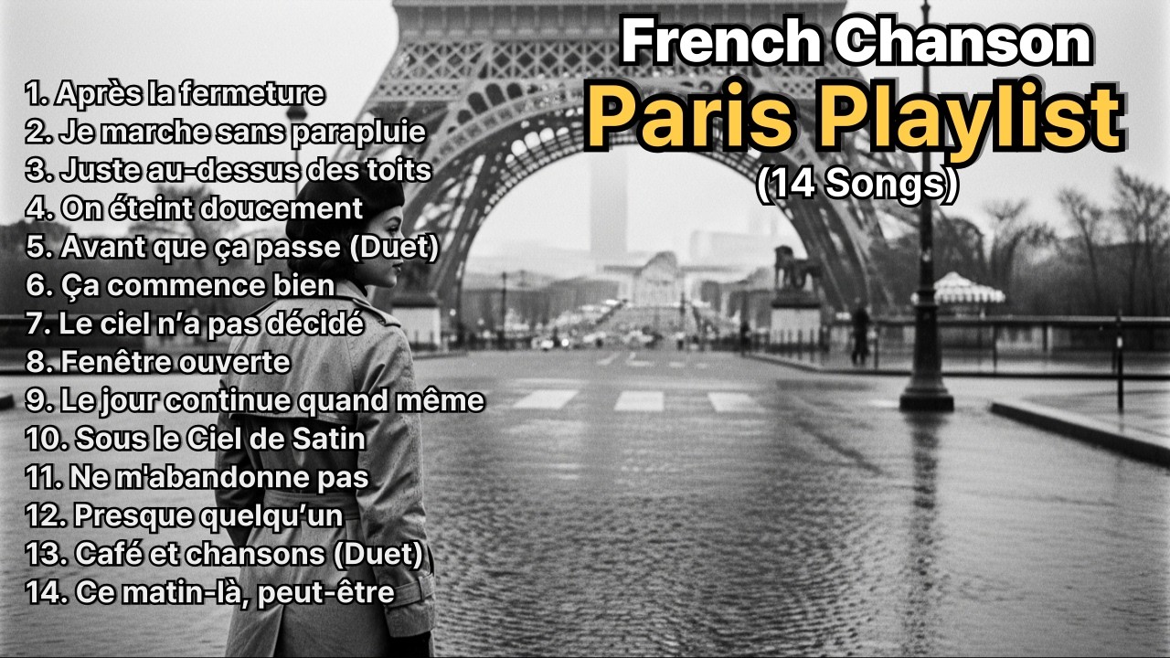 🇫🇷 Paris Chanson | French Chanson Playlist