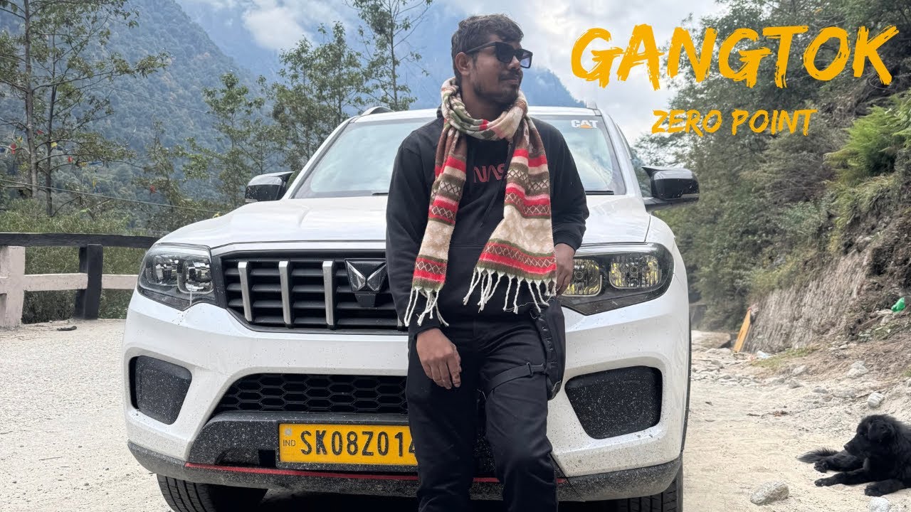 🚗❄️ Gangtok to Zero Point by Rented Car | North Sikkim Road Trip Vlog