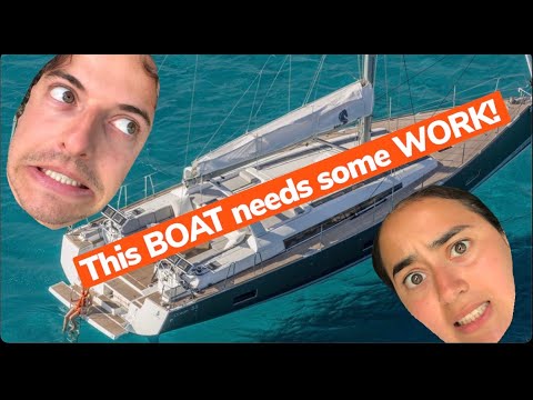 This Boat needs a Lot Of Work! What to look for when buying a pre-owned sailboat! (TOV) Episode-3