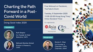 Asia society hong kong center september 2020 program (in person &
online) charting the path forward