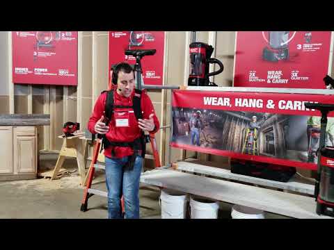 M18 Fuel 3 in 1 Backpack Vacuum - NPS 2018 demonstration