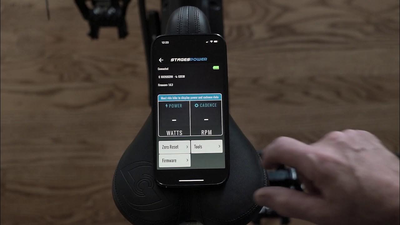 How to perform a power meter firmware update using the Stages power app